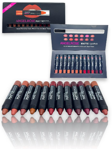 LAPIZ LABIAL EN BARRA ANGEL ROSE MATTE TONOS SURTIDOS REF 2730